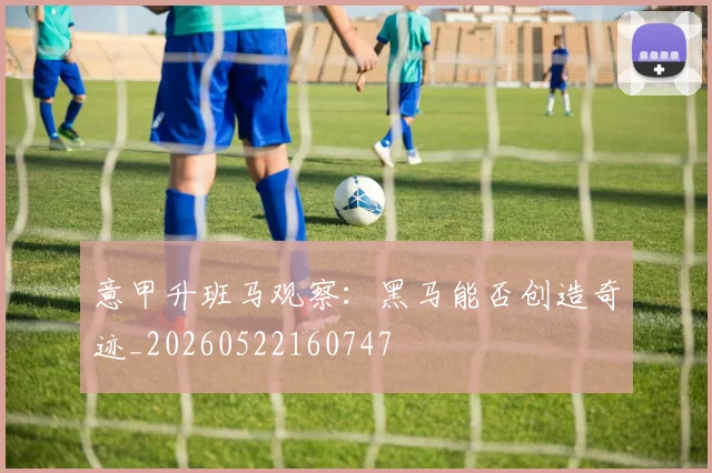 意甲升班马观察：黑马能否创造奇迹_20260522160747