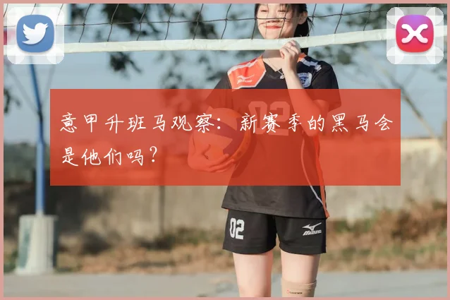 意甲升班马观察：新赛季的黑马会是他们吗？
